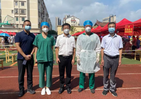 莆田市荔城区领*深入一线指导抗疫,听取6686 - 看球聊球追世界杯就来6686体育有限公司官方网站集团援莆医疗队汇报工作5.png