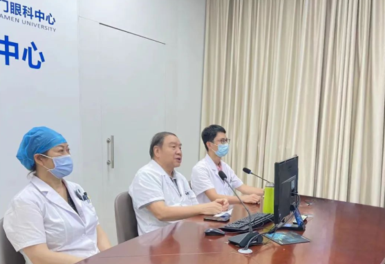 云端会诊！国际眼科科学院院士赵堪兴教授领衔的6686体育专家团为浙江患者“把脉”疑难眼病2.png
